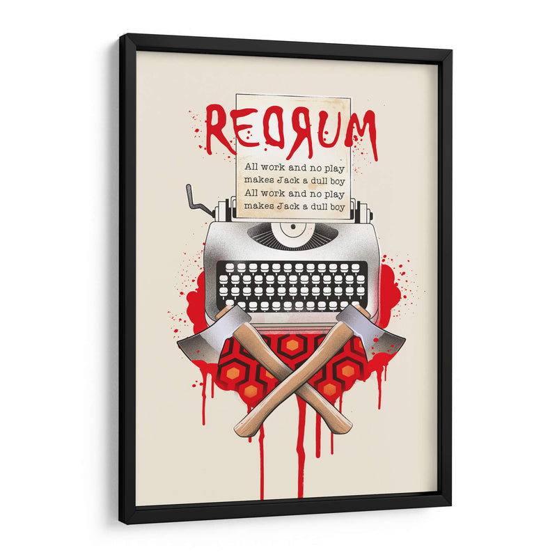 Redrum The Shining - 2ToastDesign | Cuadro decorativo de Canvas Lab