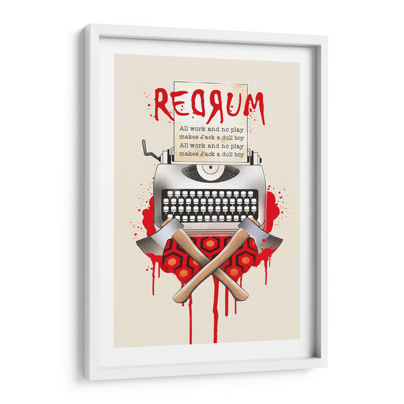 Redrum The Shining - 2ToastDesign | Cuadro decorativo de Canvas Lab