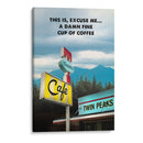 Twedes Cafe Twin Peaks - 2ToastDesign | Cuadro decorativo de Canvas Lab