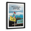 Twedes Cafe Twin Peaks - 2ToastDesign | Cuadro decorativo de Canvas Lab