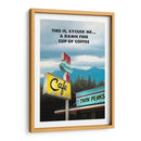 Twedes Cafe Twin Peaks - 2ToastDesign | Cuadro decorativo de Canvas Lab