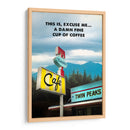 Twedes Cafe Twin Peaks - 2ToastDesign | Cuadro decorativo de Canvas Lab