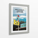 Twedes Cafe Twin Peaks - 2ToastDesign | Cuadro decorativo de Canvas Lab