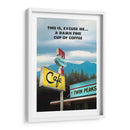 Twedes Cafe Twin Peaks - 2ToastDesign | Cuadro decorativo de Canvas Lab
