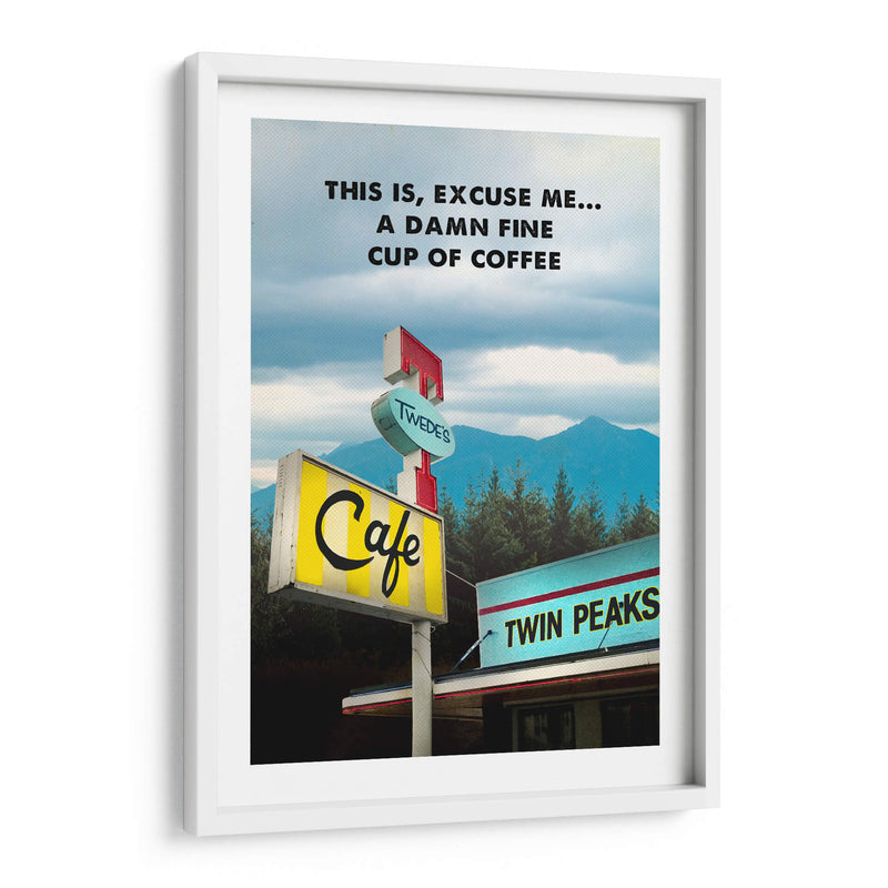 Twedes Cafe Twin Peaks - 2ToastDesign | Cuadro decorativo de Canvas Lab
