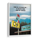 Twedes Cafe Twin Peaks - 2ToastDesign | Cuadro decorativo de Canvas Lab