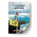 Twedes Cafe Twin Peaks - 2ToastDesign | Cuadro decorativo de Canvas Lab