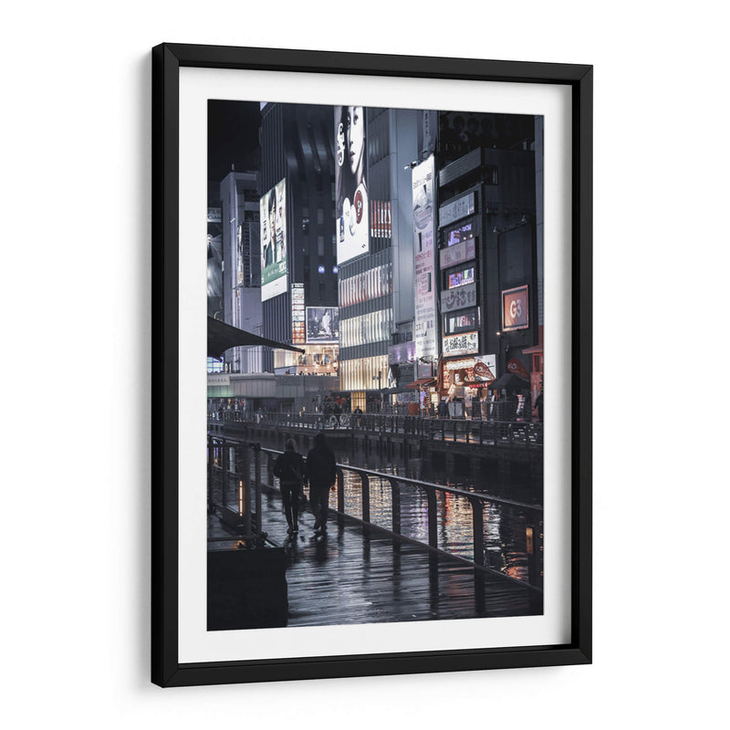 Caminos de Luz, Osaka, Japón - Luis Velasco | Cuadro decorativo de Canvas Lab