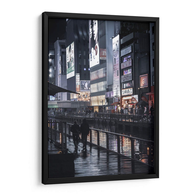 Caminos de Luz, Osaka, Japón - Luis Velasco | Cuadro decorativo de Canvas Lab