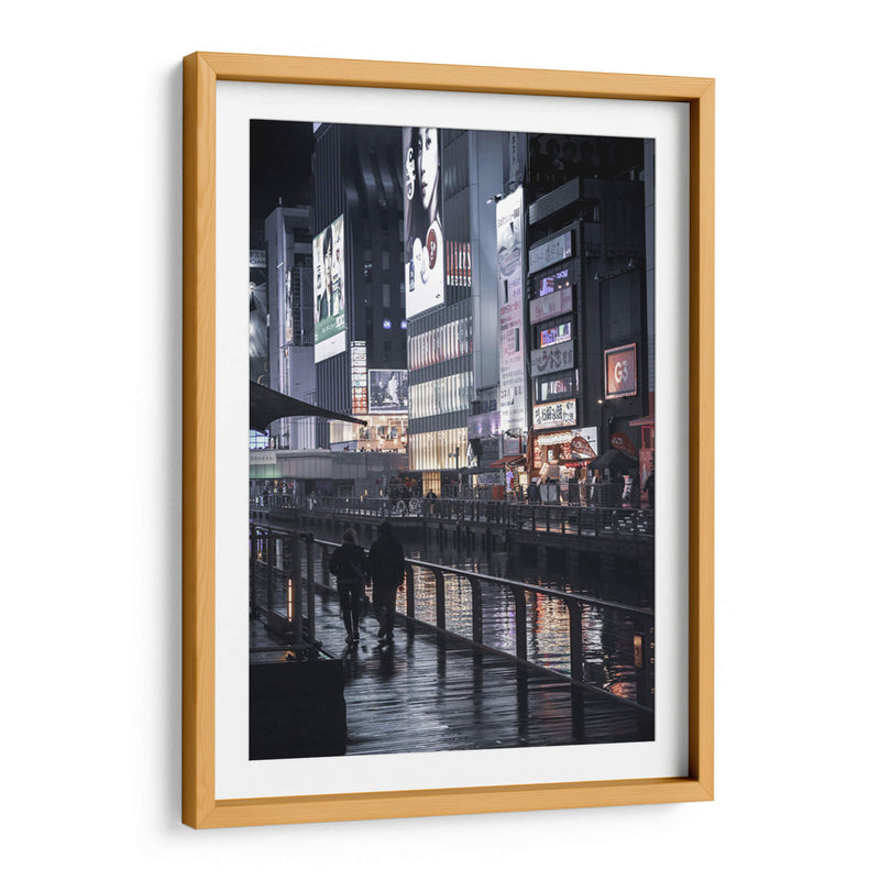 Caminos de Luz, Osaka, Japón - Luis Velasco | Cuadro decorativo de Canvas Lab