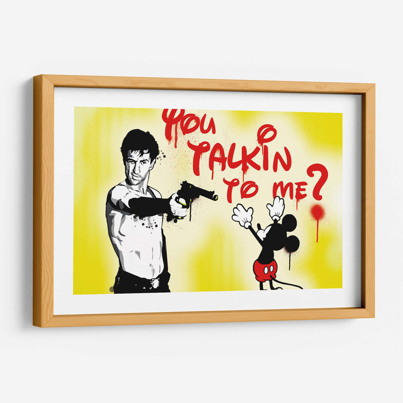 You talkin to me? - 2ToastDesign | Cuadro decorativo de Canvas Lab