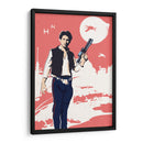 Retro Han Solo - 2ToastDesign | Cuadro decorativo de Canvas Lab