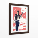 Retro Han Solo - 2ToastDesign | Cuadro decorativo de Canvas Lab