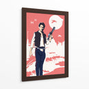 Retro Han Solo - 2ToastDesign | Cuadro decorativo de Canvas Lab