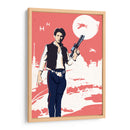 Retro Han Solo - 2ToastDesign | Cuadro decorativo de Canvas Lab