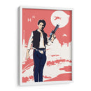 Retro Han Solo - 2ToastDesign | Cuadro decorativo de Canvas Lab