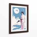 Retro Leia - 2ToastDesign | Cuadro decorativo de Canvas Lab