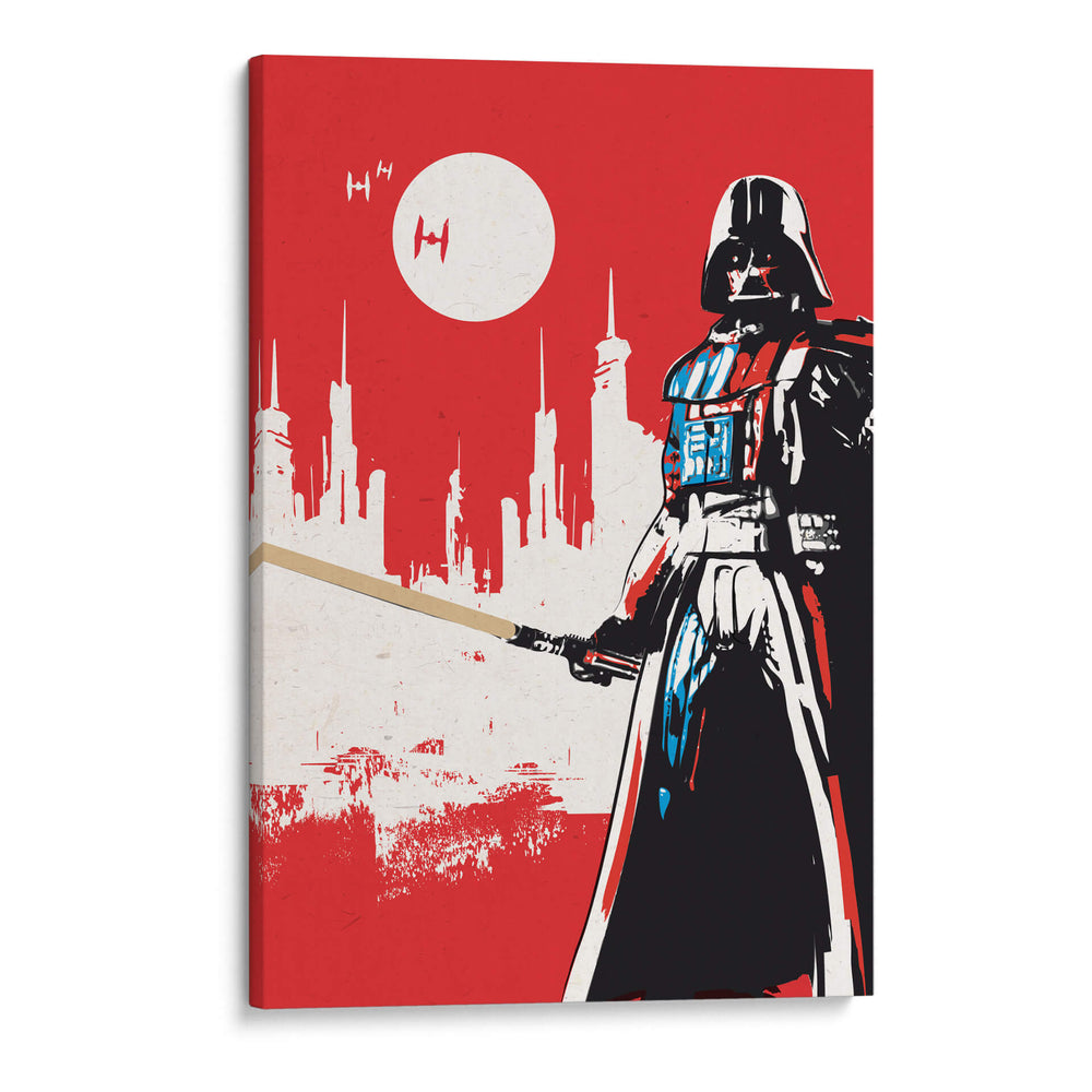 Retro Vader - 2ToastDesign | Cuadro decorativo de Canvas Lab