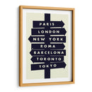 Localizaciones del mundo - 2ToastDesign | Cuadro decorativo de Canvas Lab