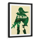 Minimal Zelda - 2ToastDesign | Cuadro decorativo de Canvas Lab