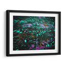 Cyan Neón - Rodrigo Barrera | Cuadro decorativo de Canvas Lab