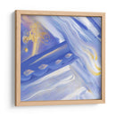 Estudio en Azul y Oro N° 1 - Edsperiencias | Cuadro decorativo de Canvas Lab