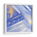 Estudio en Azul y Oro N° 1 - Edsperiencias | Cuadro decorativo de Canvas Lab