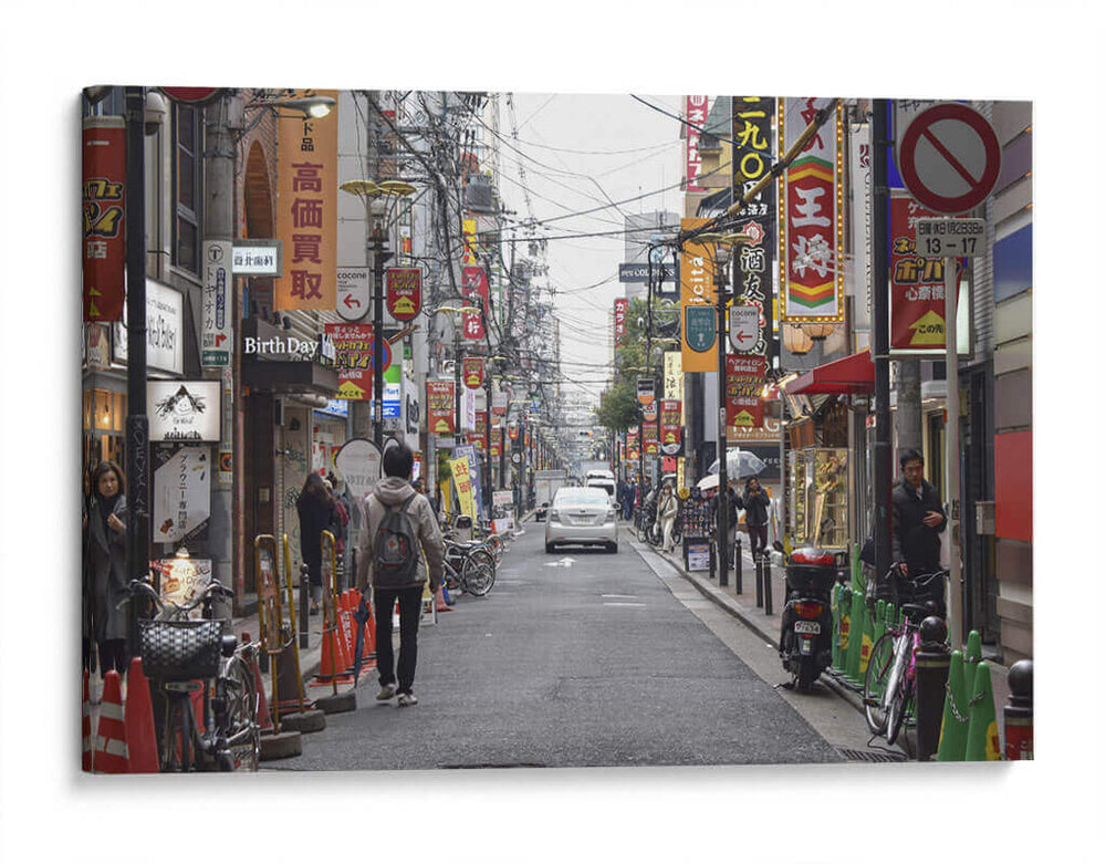 Contaminación Visual, Tokio, Japón - Luis Velasco | Cuadro decorativo de Canvas Lab