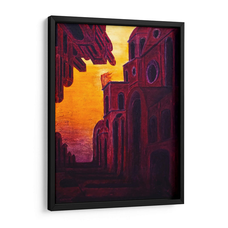 La llama que se extingue - Mauricio Silerio | Cuadro decorativo de Canvas Lab