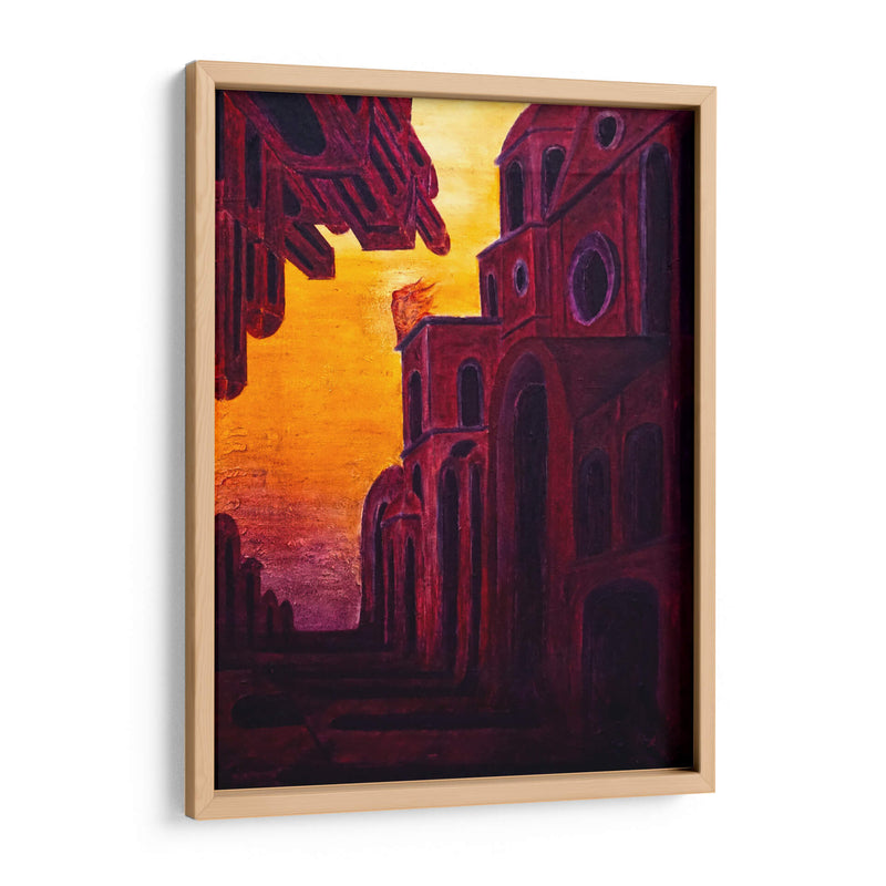 La llama que se extingue - Mauricio Silerio | Cuadro decorativo de Canvas Lab