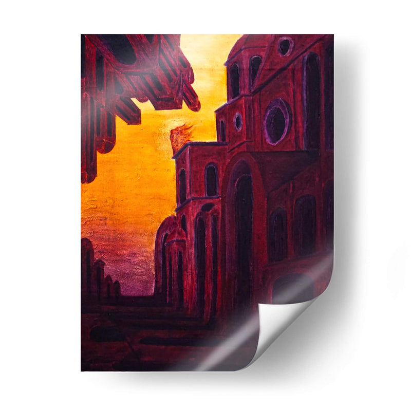 La llama que se extingue - Mauricio Silerio | Cuadro decorativo de Canvas Lab