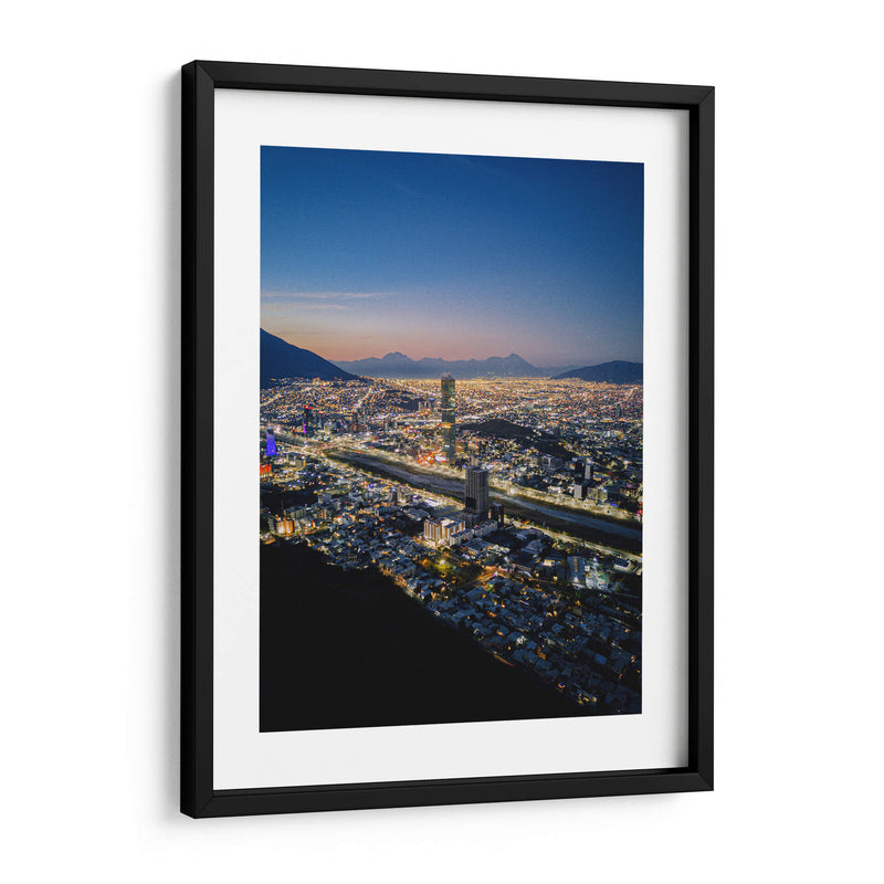 Monterrey City - Abner Fabian | Cuadro decorativo de Canvas Lab