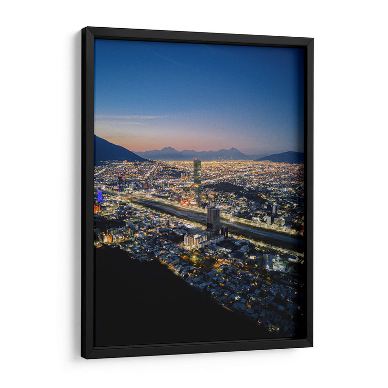 Monterrey City - Abner Fabian | Cuadro decorativo de Canvas Lab