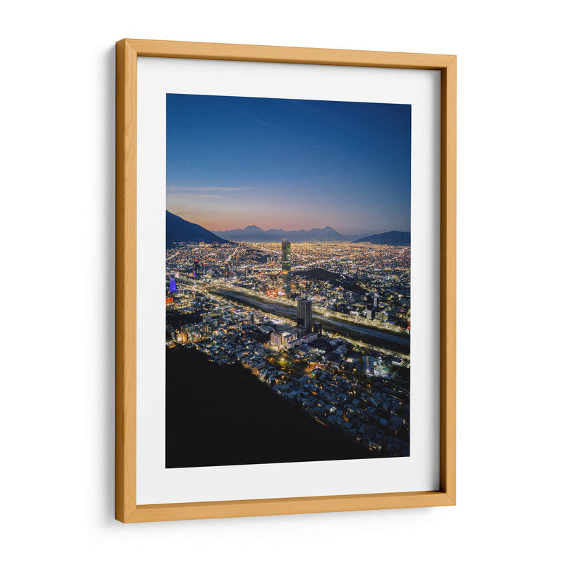 Monterrey City - Abner Fabian | Cuadro decorativo de Canvas Lab