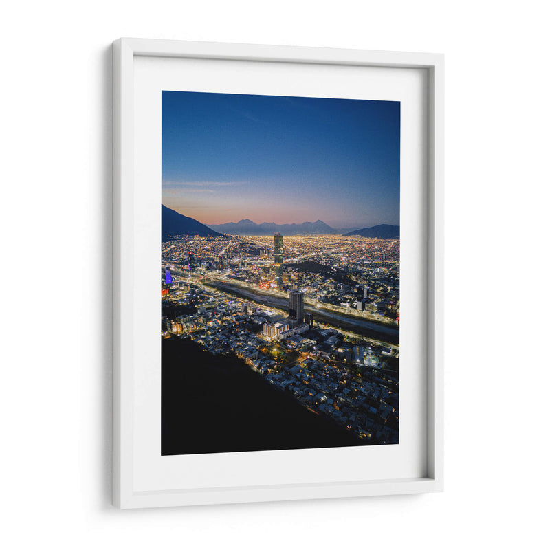 Monterrey City - Abner Fabian | Cuadro decorativo de Canvas Lab