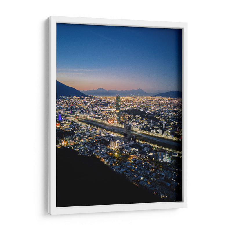 Monterrey City - Abner Fabian | Cuadro decorativo de Canvas Lab