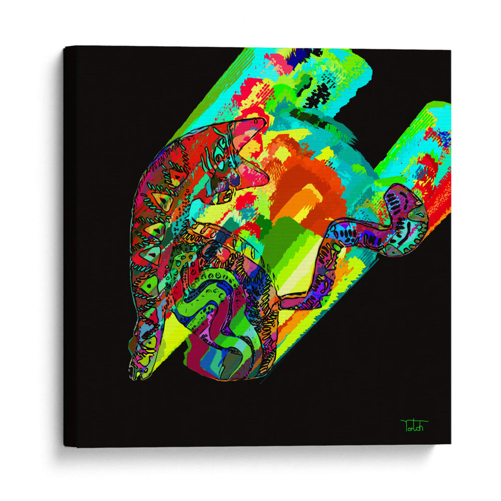 Alebrijes 5 - El gato - Yortch | Cuadro decorativo de Canvas Lab