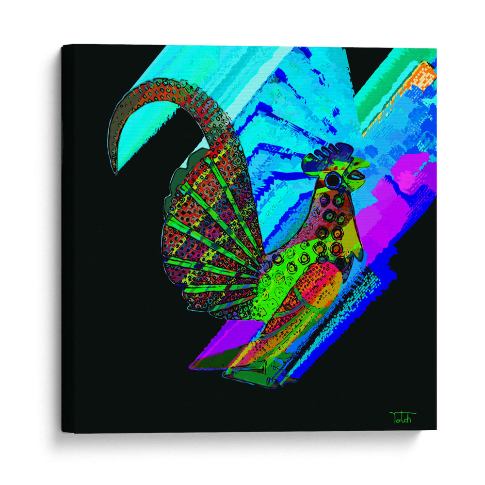 Alebrijes 6 - El Gallo - Yortch | Cuadro decorativo de Canvas Lab