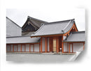 Entrada Roja, Palacio Imperial, Kioto, Japón - Luis Velasco | Cuadro decorativo de Canvas Lab