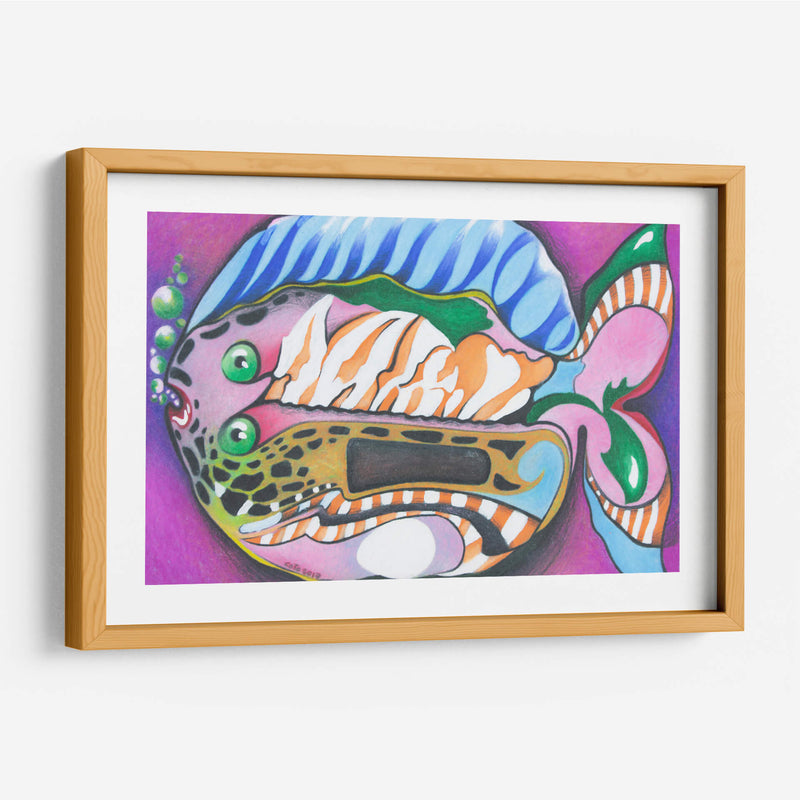 El pez - Karlo Coto | Cuadro decorativo de Canvas Lab