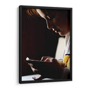 Chica y celular - Gabriel_SV | Cuadro decorativo de Canvas Lab