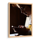 Chica y celular - Gabriel_SV | Cuadro decorativo de Canvas Lab
