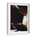 Chica y celular - Gabriel_SV | Cuadro decorativo de Canvas Lab