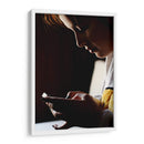 Chica y celular - Gabriel_SV | Cuadro decorativo de Canvas Lab