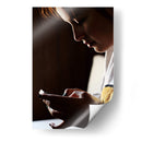 Chica y celular - Gabriel_SV | Cuadro decorativo de Canvas Lab