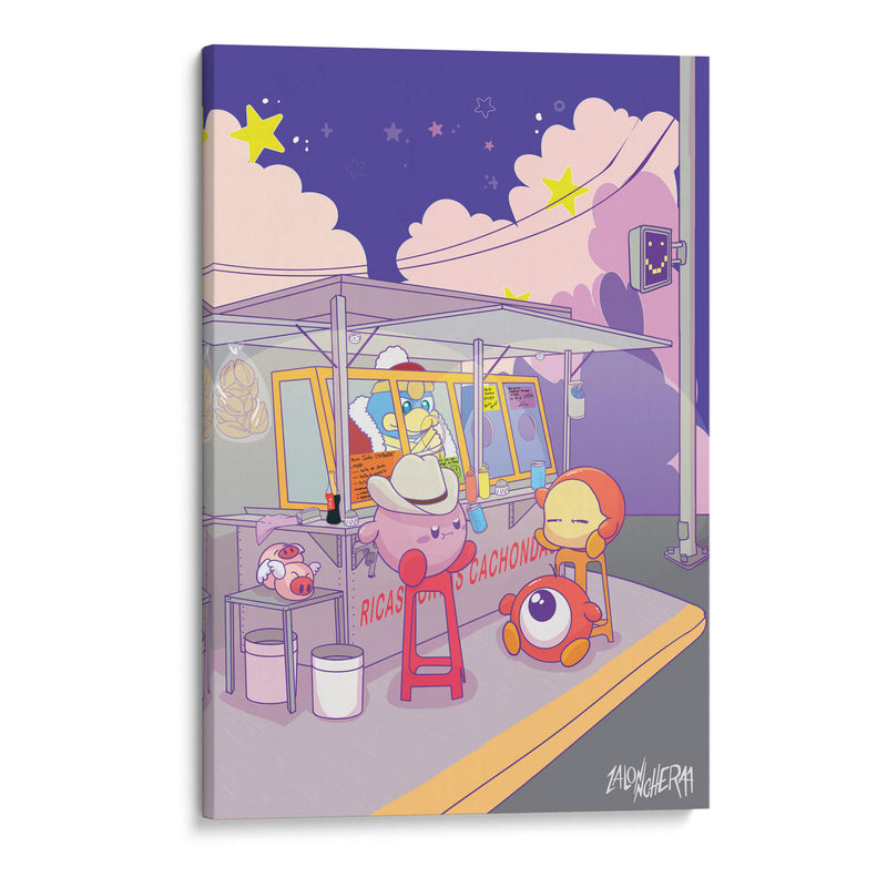 kirby norteño - Lalonncheraa | Cuadro decorativo de Canvas Lab