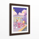 kirby norteño - Lalonncheraa | Cuadro decorativo de Canvas Lab