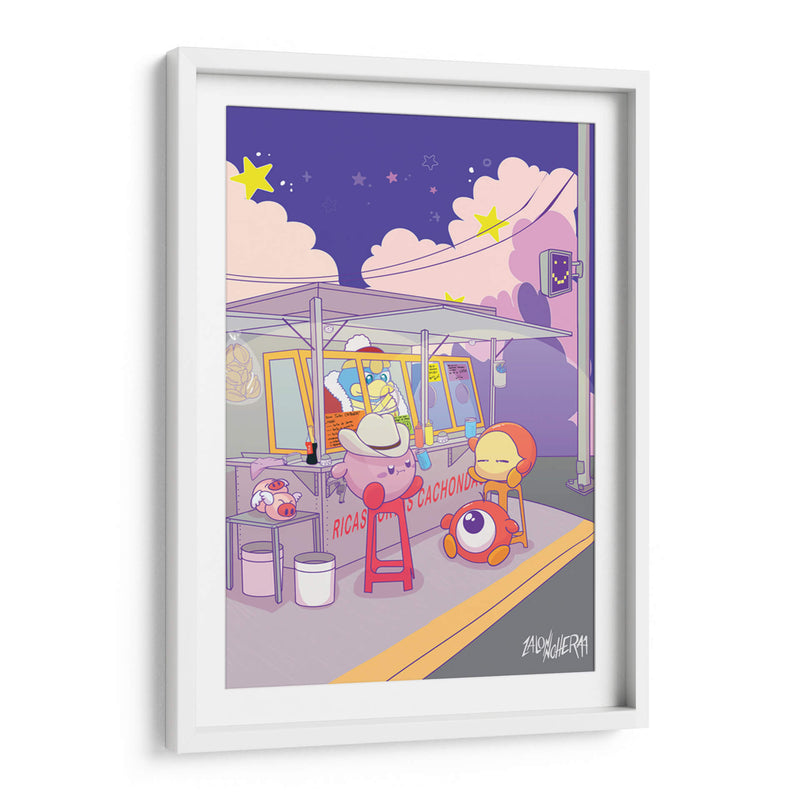 kirby norteño - Lalonncheraa | Cuadro decorativo de Canvas Lab