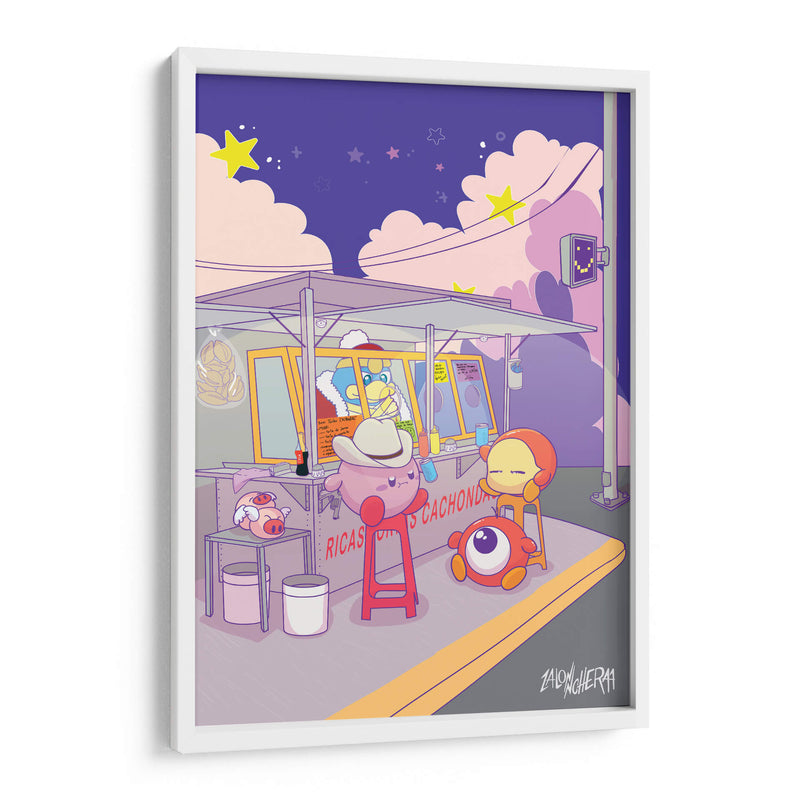 kirby norteño - Lalonncheraa | Cuadro decorativo de Canvas Lab
