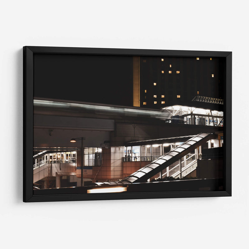 Metro de Luz, Odaiba, Tokio, Japón - Luis Velasco | Cuadro decorativo de Canvas Lab